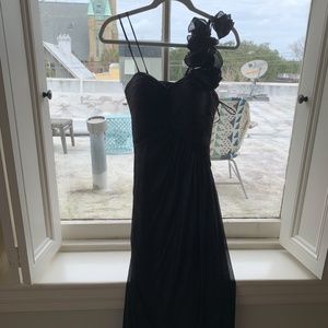 Black formal dress